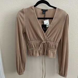 Long sleeve blouse